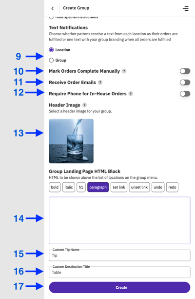 Create new group B copy